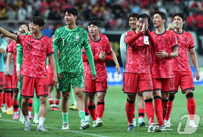 [사진] 중국전 승리 거둔 대한민국