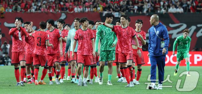 [사진] 대한민국, 2차 예선 무패로 통과