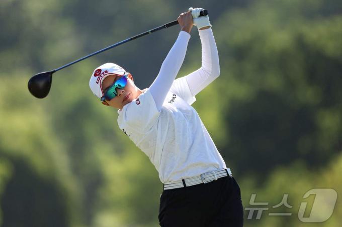 LPGA투어 시즌 첫 우승에 도전하는 김효주(29·롯데). ⓒ AFP=뉴스1