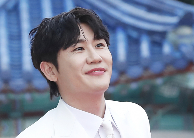 가수 영탁이 '영탁 막걸리'의 제조사 예천양조와의 분쟁에서 최종 승소했다. 사진은 지난 3월 서울 동대문구 경희대학교 평화의 전당에서 열린 '2024 유니버설 슈퍼스타 어워즈'(Universal Superstar Awards)에서 레드카펫을 밟은 가수 영탁. /사진=뉴스1