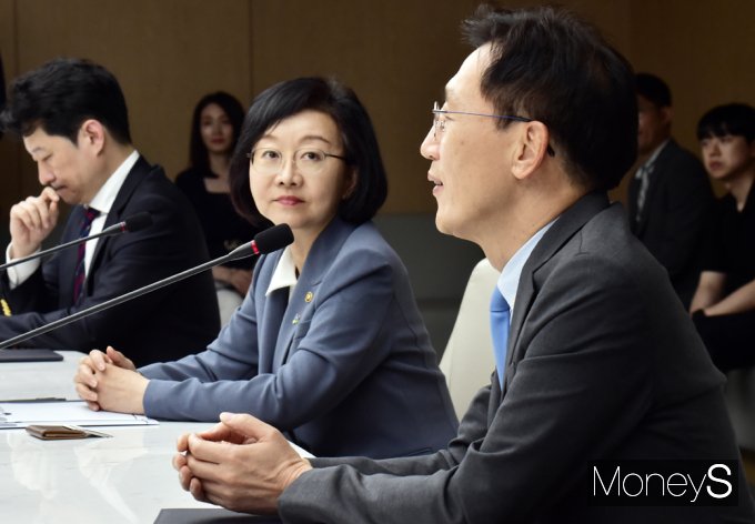 [머니S포토] 푸드QR 표준 적용 MOU, 장근무 유통물류진흥원장 인사말