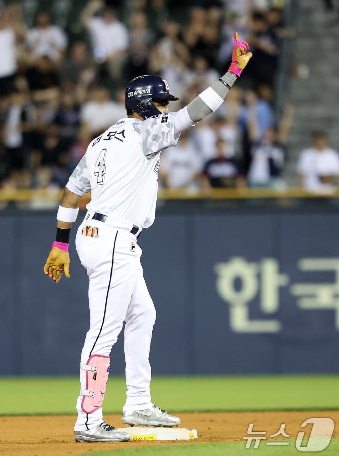 [사진] 라모스, 일단 한 점