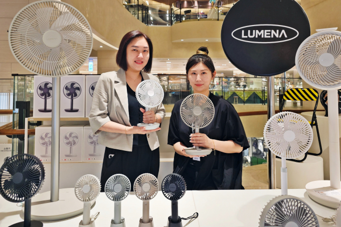 신세계센텀시티 7층 가전매장에 위치한 루메나 팝업스토어/사진=신세계