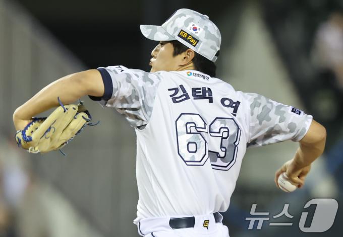 [사진] 김택연, 이제 내가 두산의 마무리!
