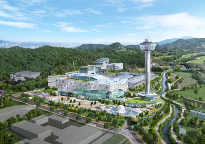 용인특례시가 건립 추진중인 자원회수시설 '용인그린에코파크' 조감도. / 사진제공=용인특례시