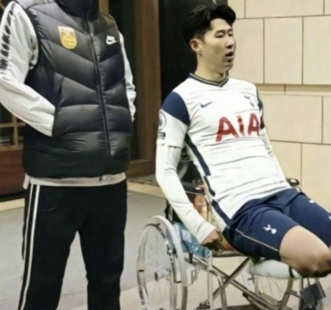 중국인들이 합성한 손흥민 사진(서경덕 교수 제공)