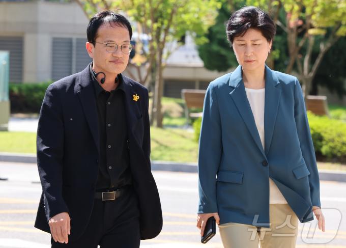 [사진] 서울대병원 현장간담회 참석하는 박주민·백혜련