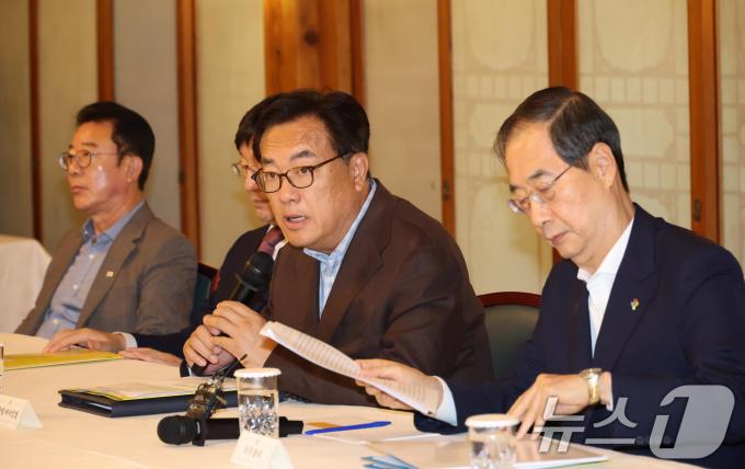 [사진] 발언하는 정진석 대통령실 비서실장