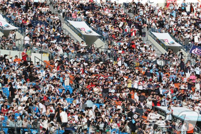 [사진] 프로야구, 역대급 흥행 돌풍…'500만 관중 돌파'