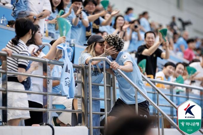 대구FC의 벨톨라(프로축구연맹 제공)