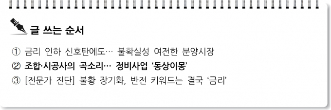 [S리포트] 조합·시공사의 곡소리… 정비사업 '동상이몽'