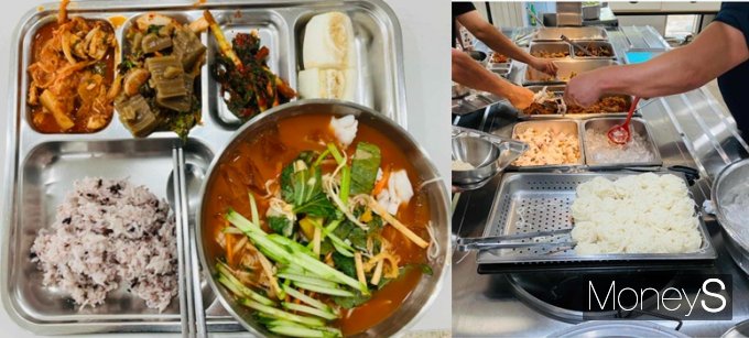 부대 급식이 맛있다는 게시물에 누리꾼들의 흐뭇한 반응이 이어졌다. /사진=육군훈련소 대신 전해드립니다 캡처 갈무리