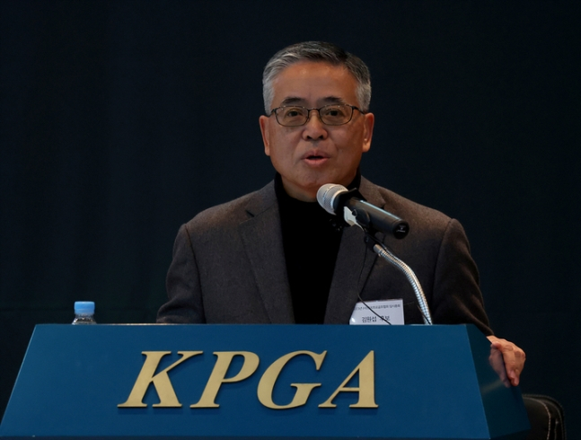 김원섭 KPGA 회장. /사진= KPGA