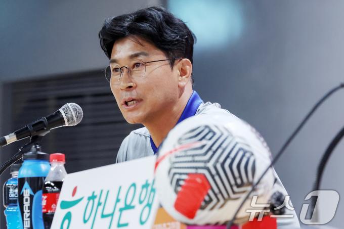 김도훈 대한민국 축구 국가대표팀 임시 감독/뉴스1 ⓒ News1 민경석 기자