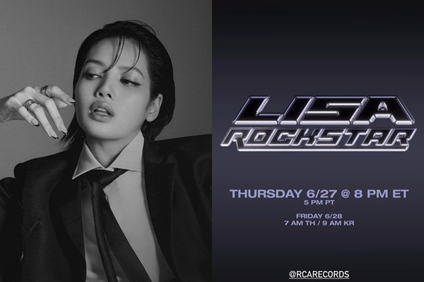 그룹 블랙핑크 리사가 신곡 '락스타'(ROCKSTAR)를 발매한다. /사진=리사 인스타그램