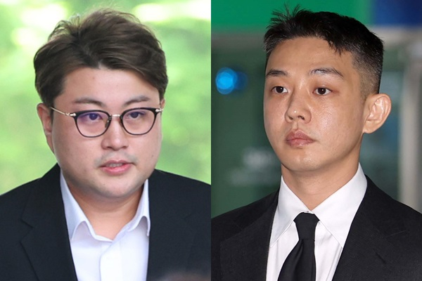 물의를 일으킨 연예인이지만 무조건적인 애정과 사랑을 표현하는 일부 팬덤의 행동이 눈살을 찌푸리게 하고 있다. 사진은 가수 김호중과 유아인. /사진=뉴시스