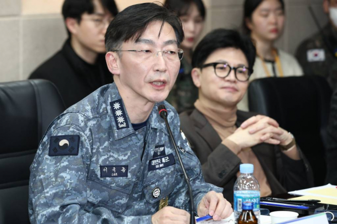  이국종 대전국군병원장이 정부의 의대 정원 확대에 대해 입을 열었다. 사진은 지난 2월 대전 유성구 국군대전병원 대회의실에서 열린 간담회에서 발언하고 있는  이국종 병원장. /사진= 뉴시스 