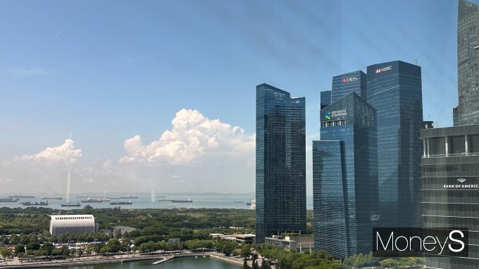 싱가포르 국제금융센터 전경./사진=이지운 기자 