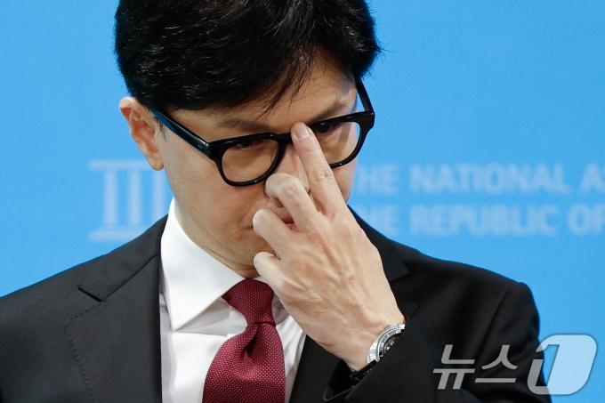 [사진] 한동훈, 김건희 특검법 