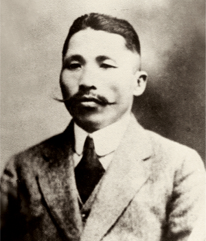 대한민국임시정부 경무국장 시절의 백범 김구 선생의 모습. /사진=백범김구선생기념사업협회
