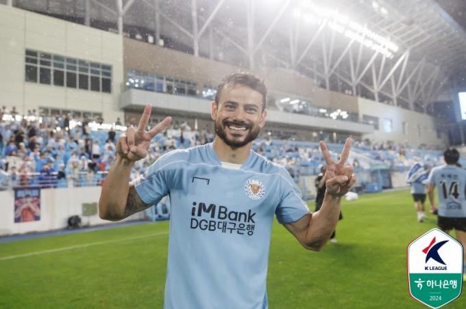대구FC의 세징야(한국프로축구연맹 제공)