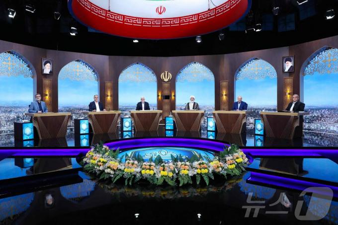 [사진] [포토]이란 대선 D-3…6명 후보 TV 토론회