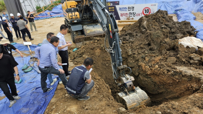 일곡공원 현장조사./사진=광주시