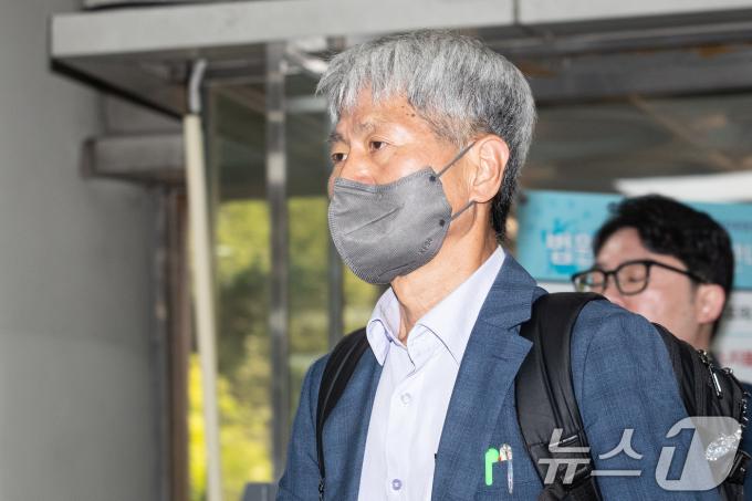 신학림 전 언론노조위원장. 2024.6.20/뉴스1 ⓒ News1 유승관 기자