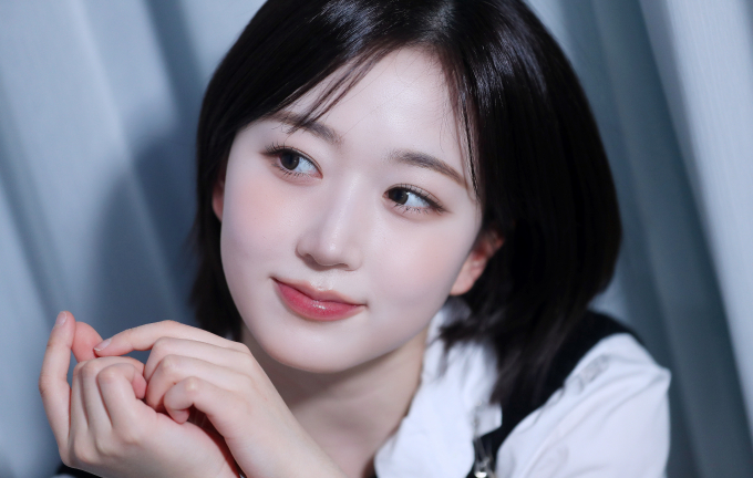 걸그룹 엔믹스의 해원이 허리 부상을 당했다. 사진은 지난 3월 서울 종로구 스타뉴스 사옥에서 진행된 '2023 아시아 아티스트 어워즈 인 필리핀'(2023 Asia Artist Awards IN THE PHILIPPINES, 이하 2023 AAA) 수상 인터뷰에 참석한 그룹 엔믹스 멤버 해원. /사진=스타뉴스