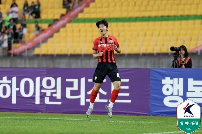 강원FC의 양민혁.(한국프로축구연맹 제공)