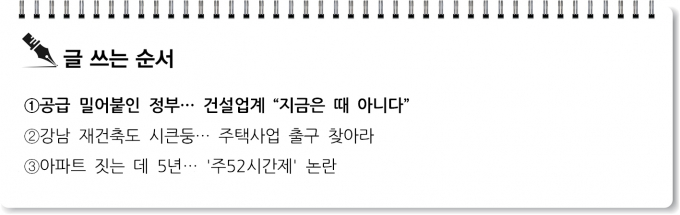 [S리포트] 공급 밀어붙인 정부… 건설업계 