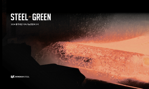 동국제강이 그룹 분할 후 첫 지속가능경영보고서를 발간했다. 사진은 동국제강의 2024 지속가능경영보고서. /사진=동국홀딩스