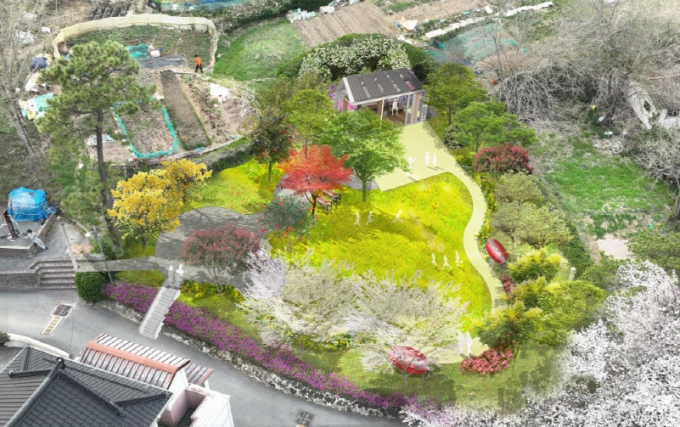 제석산 입구 쌈지공원 조감도./사진=광주 남구청