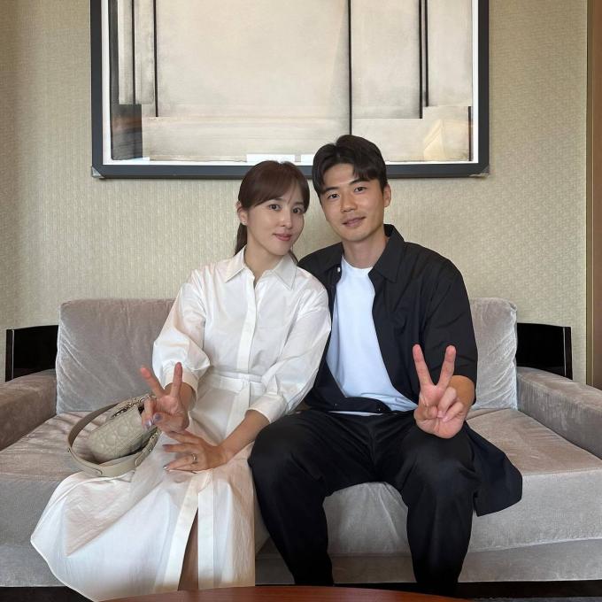 한혜진과 기성용(한혜진 SNS)