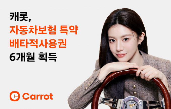 캐롯이 손해보험협회로부터 배타적사용권 6개월을 획득했다./사진=캐롯손해보험