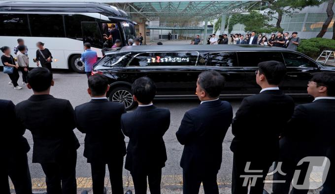 [사진] 시청역 사고 금융회사 직원 발인식