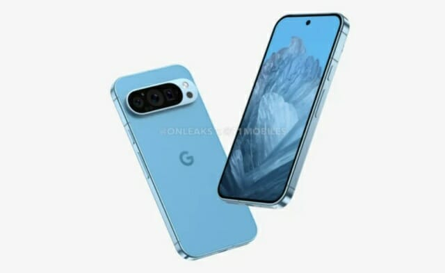 구글 픽셀9 렌더링. /사진=온리크스, 91모바일