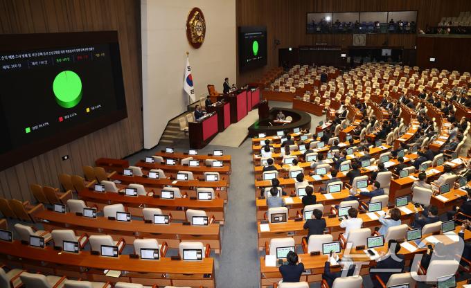[사진] 채상병 특검법 가결