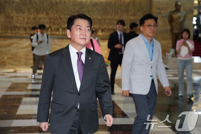 안철수 국민의힘 의원ⓒ News1 신웅수 기자