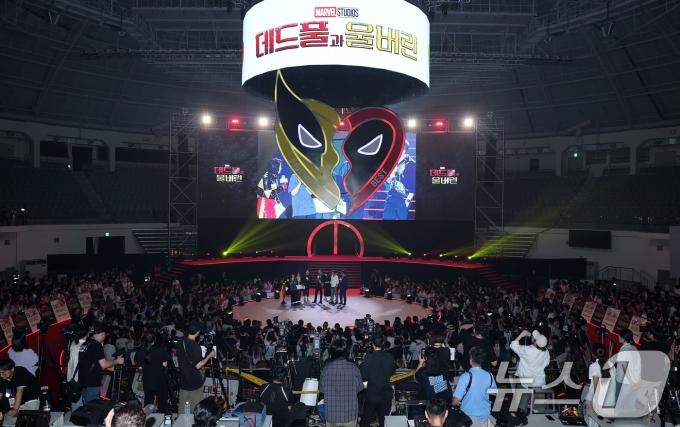 [사진] 장충체육관에서 열린 '데드풀과 울버린' 레드카펫