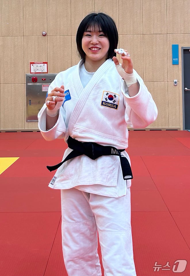 2024 파리하계올림픽에 참가하는 유도 국가대표 허미미. /뉴스1 ⓒ News1 문대현 기자