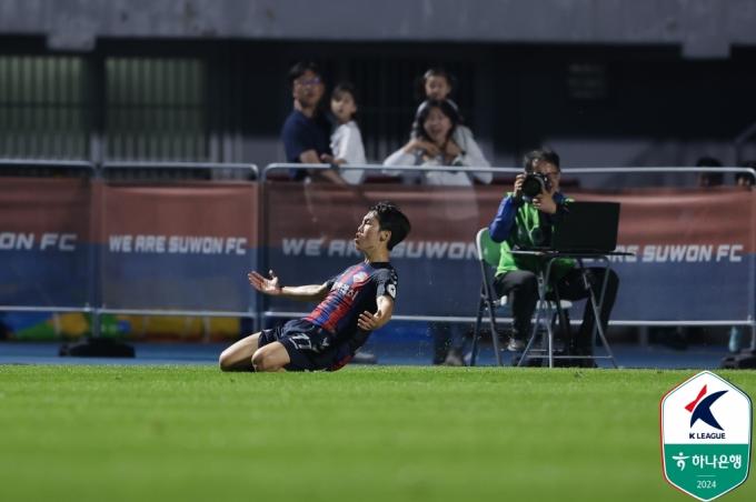 수원FC의 강상윤. (한국프로축구연맹 제공)