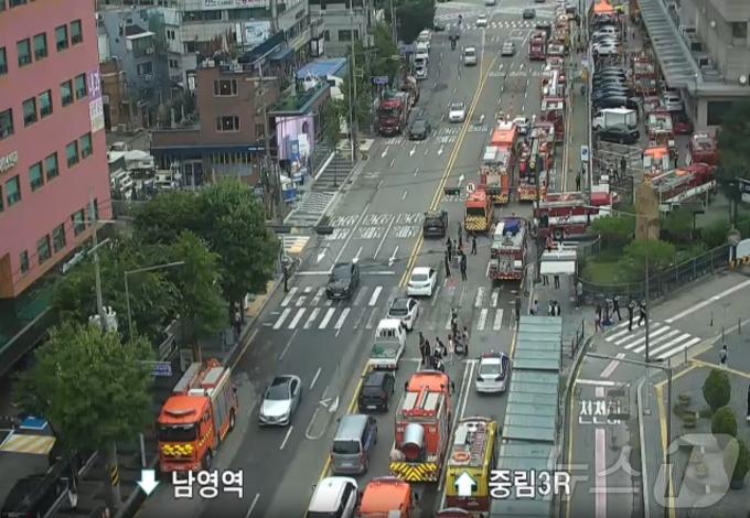 서울특별시 교통정보센터(Topis·토피스) 갈무리