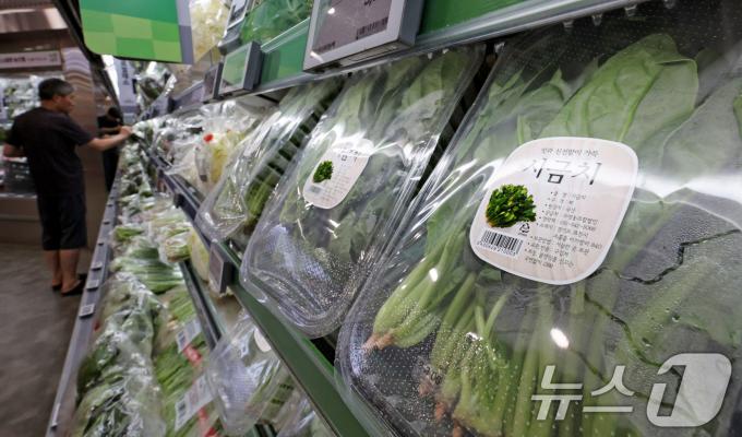 [사진] 장마 영향으로 작황 부진 우려, 채소값 오른다