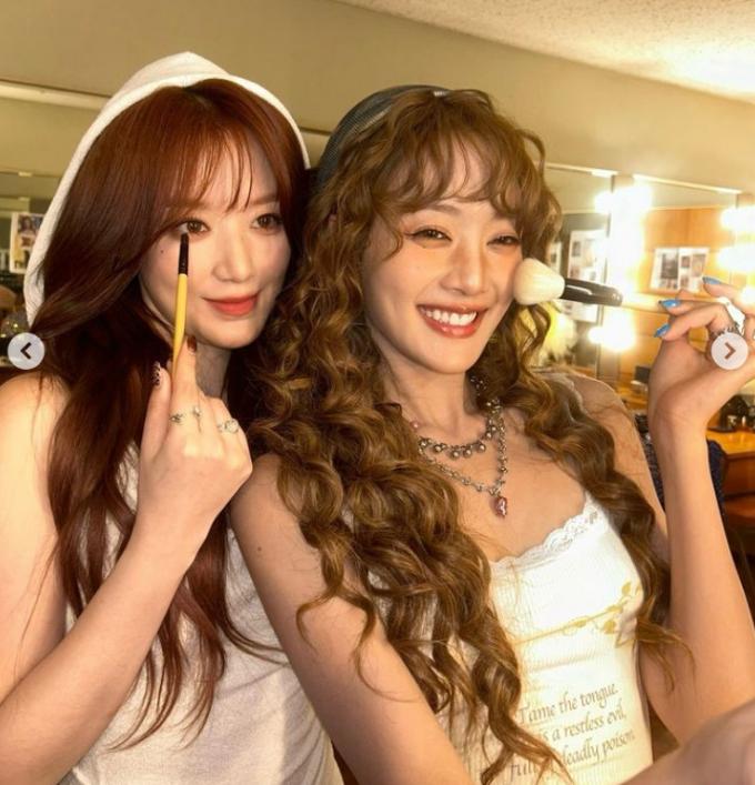 (여자)아이들 민니 슈화