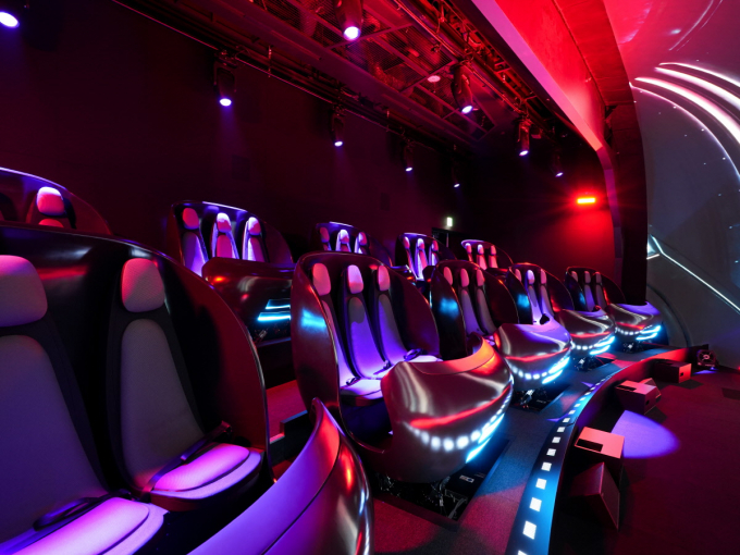  미래 모빌리티를 체험할 수 있는 전시 4D 라이드가 리뉴얼 오픈했다. /사진=현대차