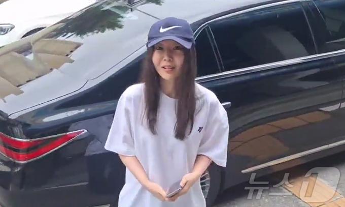 연예기획사 하이브로부터 업무상 배임 혐의로 고발당한 민희진 어도어 대표가 9일 오후 서울 용산경찰서에서 피고발인 조사를 받기위해 출석하고 있다. (머니투데이 제공) 2024.7.9/뉴스1