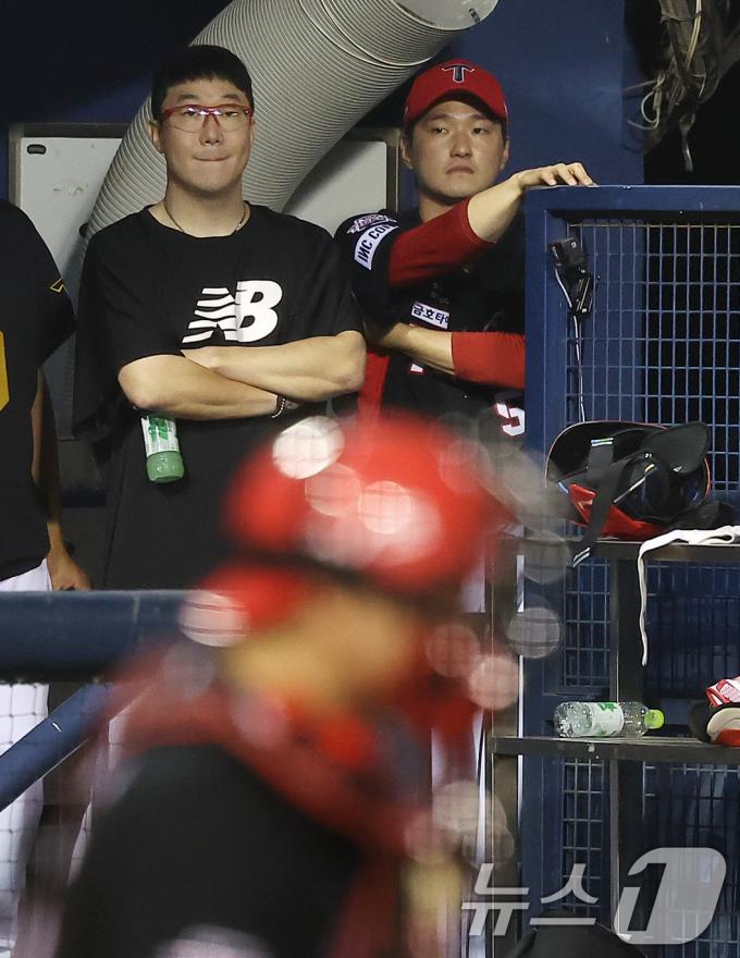 [사진] '5이닝 1실점' 양현종, 아쉬운 피홈런