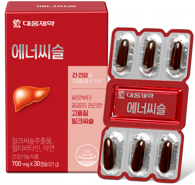대웅제약 에너씨슬이 올 상반기 쿠팡어워즈 밀크씨슬 부문 베스트셀링 제품으로 꼽혔다. /사진=대웅제약 제공