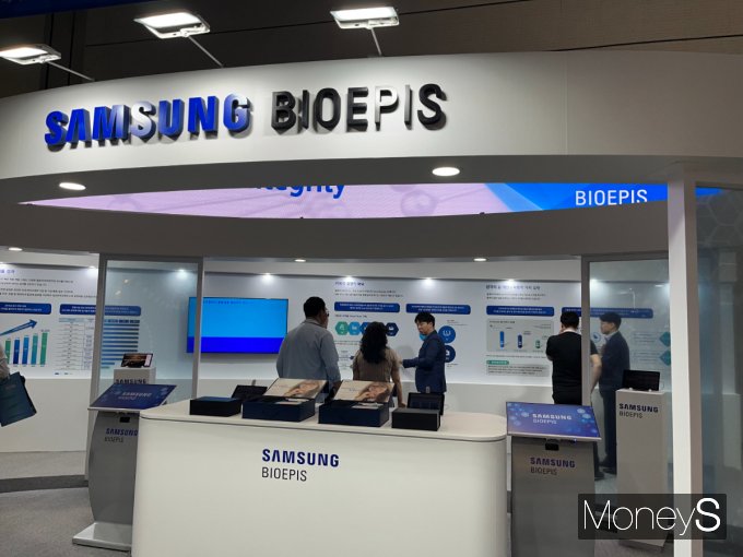 BIX 2024에 마련된 삼성바이오에피스 부스. /사진=김동욱 기자